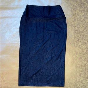 Snake skin skirt